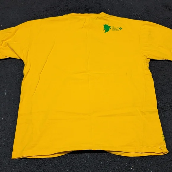 LRG Yellow Tee with Green Lion Graphic - Picture 3 of 8